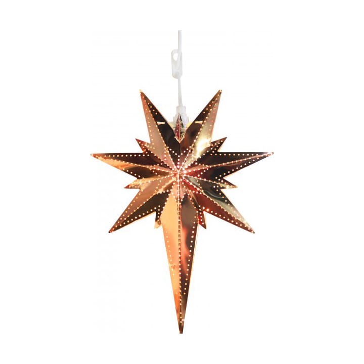 Metal Star Bethlehem 25 cm, Copper Star Trading