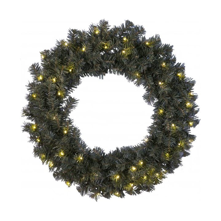 Ottawa wreath LED 70 cm - Green - Star Trading