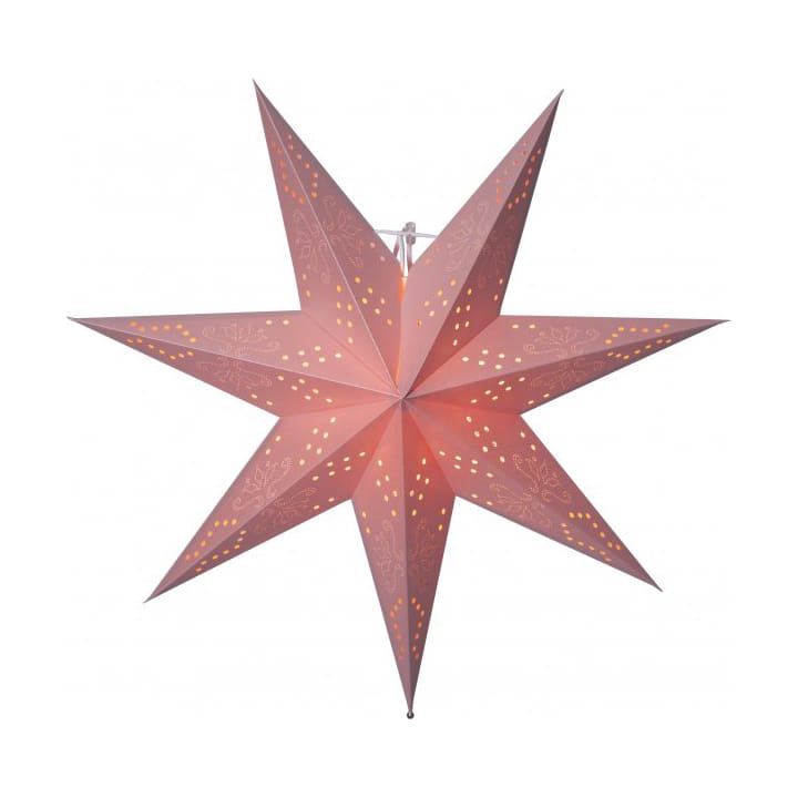 Romantic table star 54 cm, Pink Star Trading