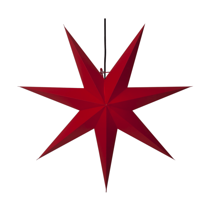 Rozen paper star 100 cm - Red - Star Trading