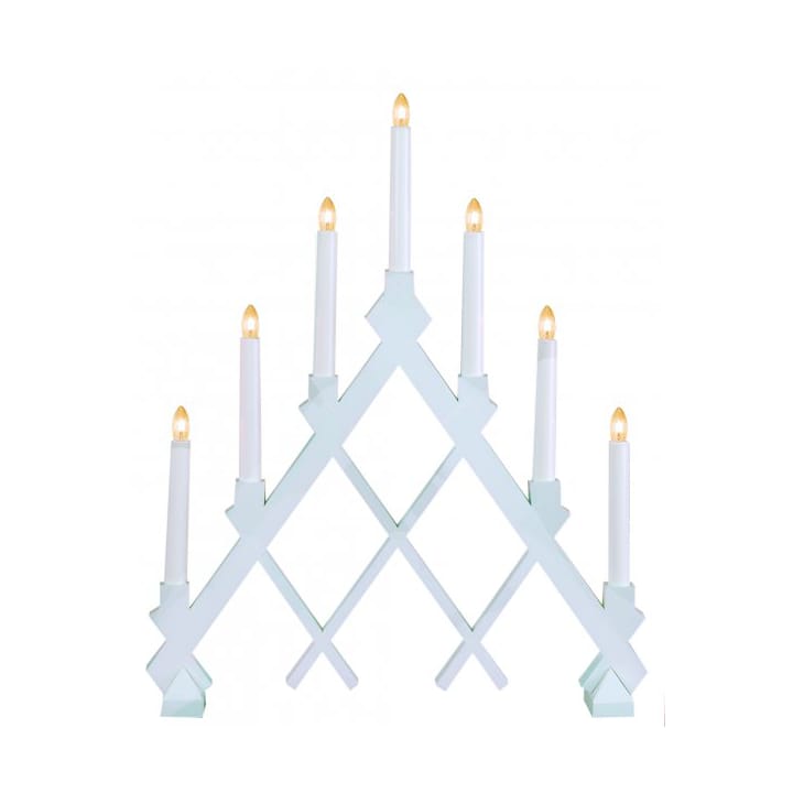 Rut 7 wooden candle holder 43 cm, White Star Trading