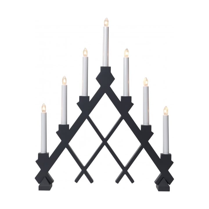 Rut candlestick 43 cm, Grey Star Trading