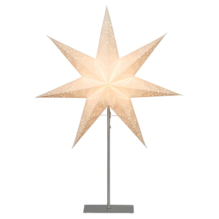 Sensy advent star on base 78 cm, white Star Trading