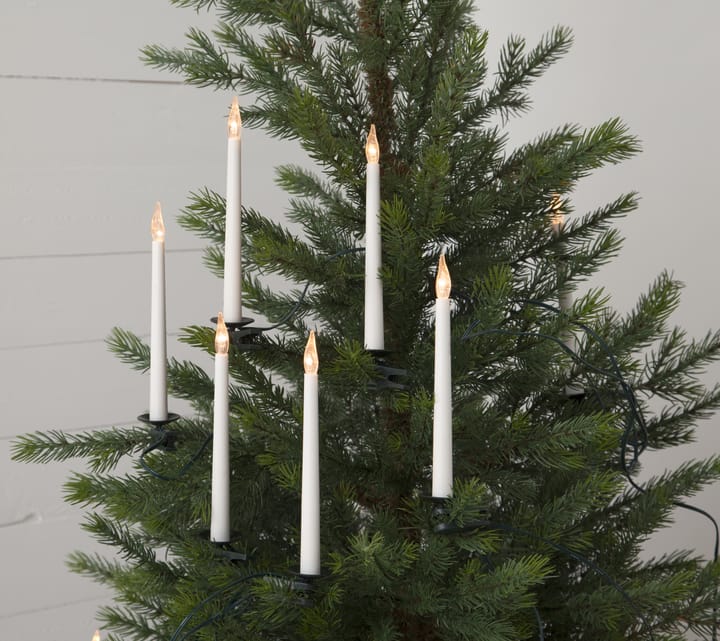 SlimLine Weihnachtsbaumsbeleuchtung 16 Lampen, Weiß Star Trading