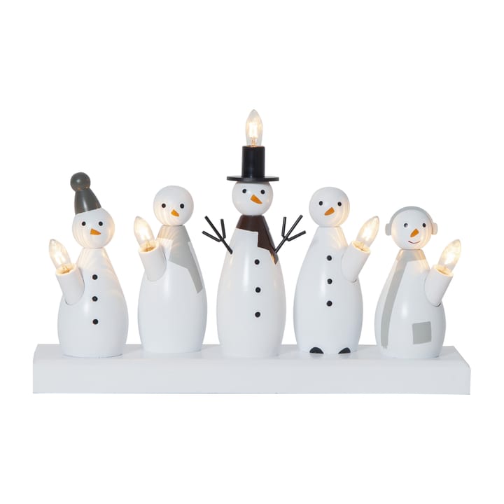 Snowman advent candle, White Star Trading