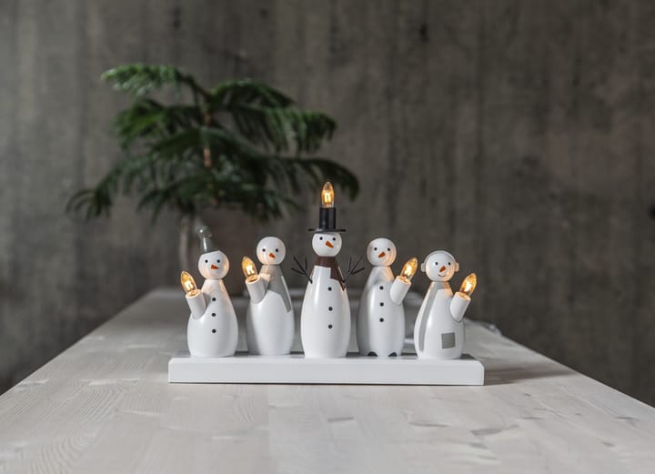 Snowman advent candle, White Star Trading