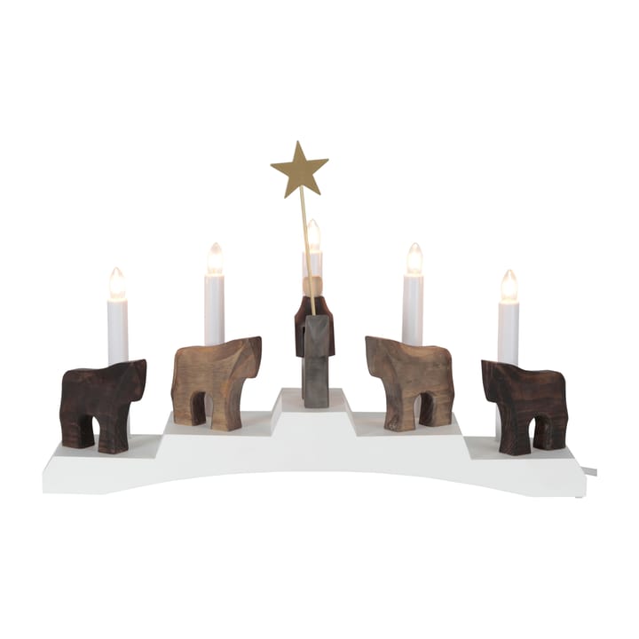 Staffans fålar advent candle 5 lamps, White Star Trading