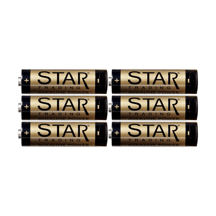 Star Trading batteri 6-pack - AA - Star Trading