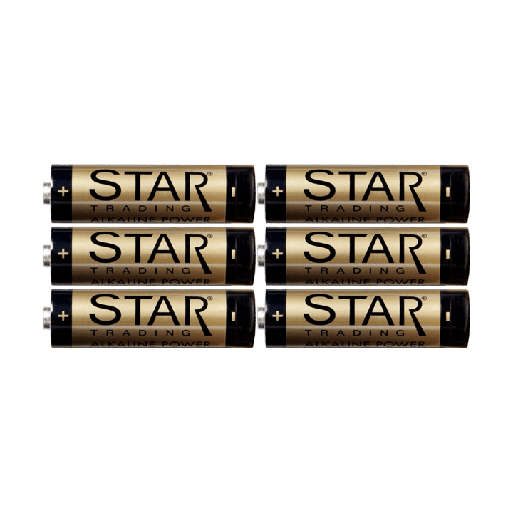 Star Trading Batterie 6er-Pack, AA Star Trading