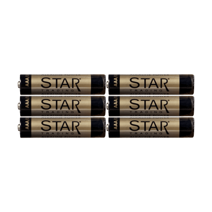 Star Trading Battery 6-pack, AAA Star Trading