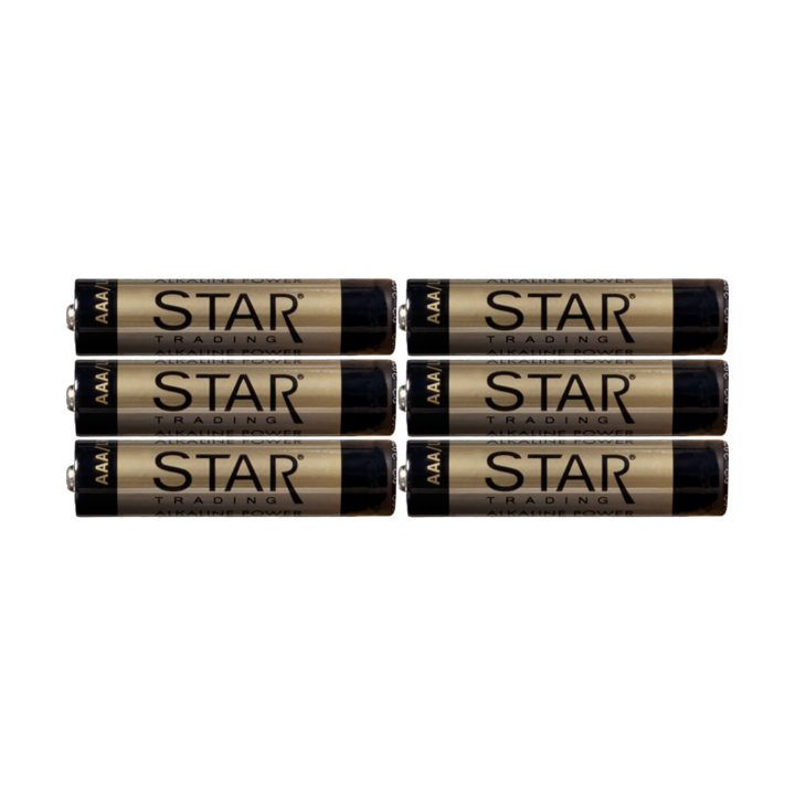 Star Trading Star Trading Battery 6-pack AAA