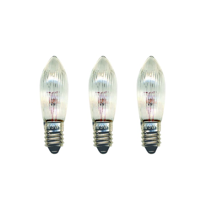 Star Trading replacement lamps E10 3-pack, 304-55 (7-arms) Star Trading