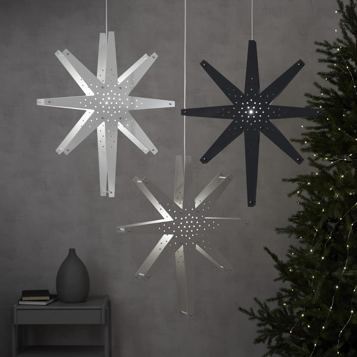 Tall advent star 60x70 cm, beige Star Trading