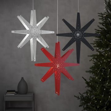 Tall adventsstjärna 60x70 cm - Röd - Star Trading