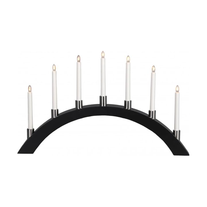 Tall candle holder 67 cm - Black - Star Trading