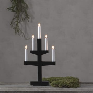 Trapp advent candle arch 46 cm - black - Star Trading