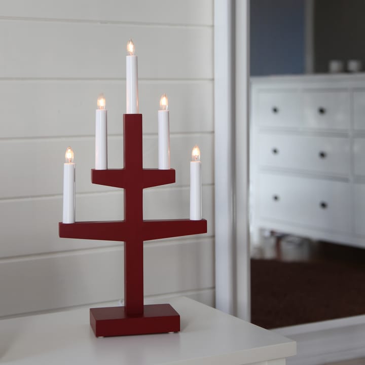 Trapp advent candle arch 46 cm, red Star Trading