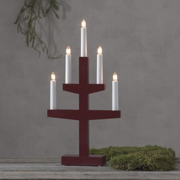 Trapp advent candle arch 46 cm - red - Star Trading