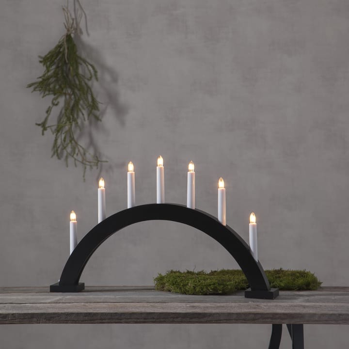 Trapp advent candle arch, black Star Trading