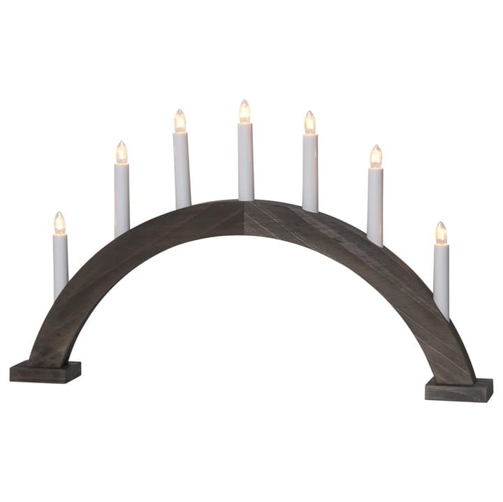 Trapp advent candle arch, brown Star Trading