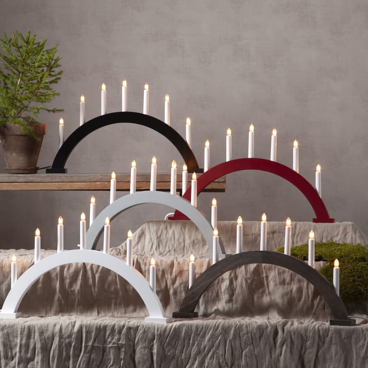 Trapp advent candle arch, brown Star Trading