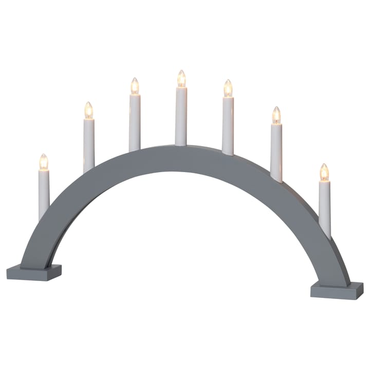 Trapp advent candle arch - grey - Star Trading