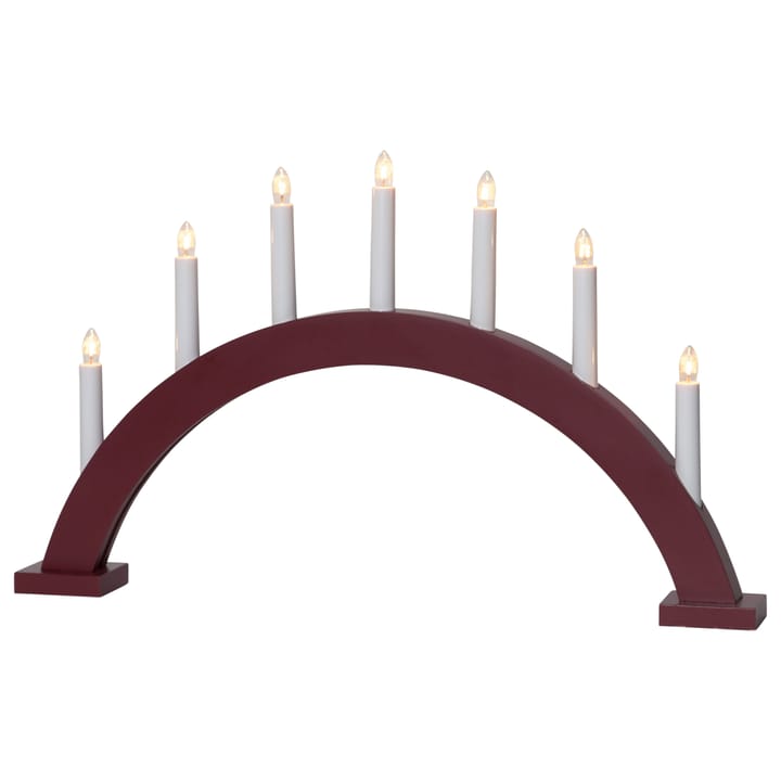 Trapp advent candle arch, red Star Trading