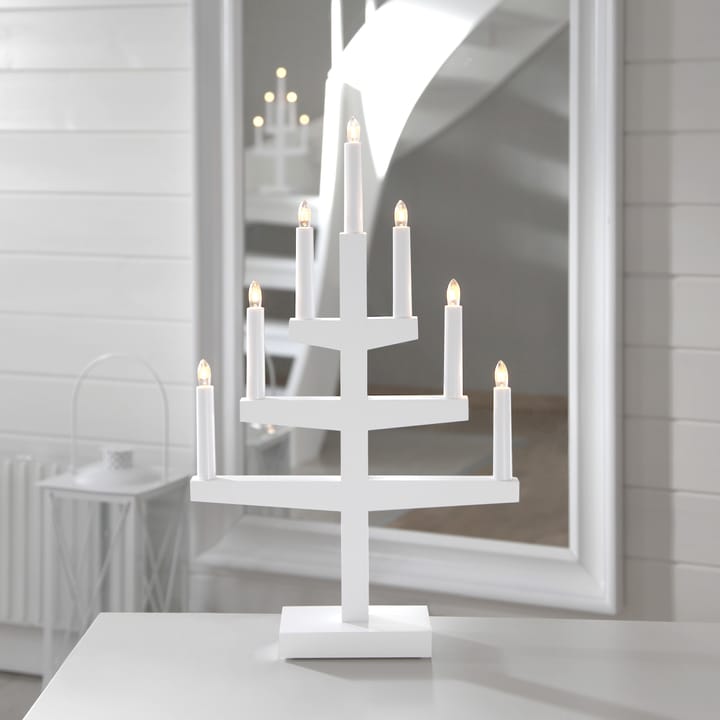 Trapp candle arch 54 cm, white Star Trading