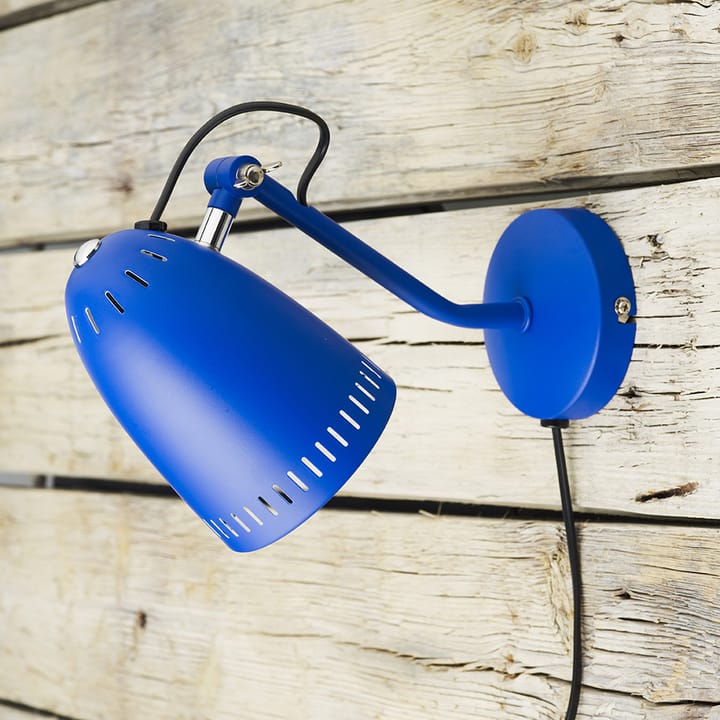 Dynamo vägglampa, Reflex blue Superliving