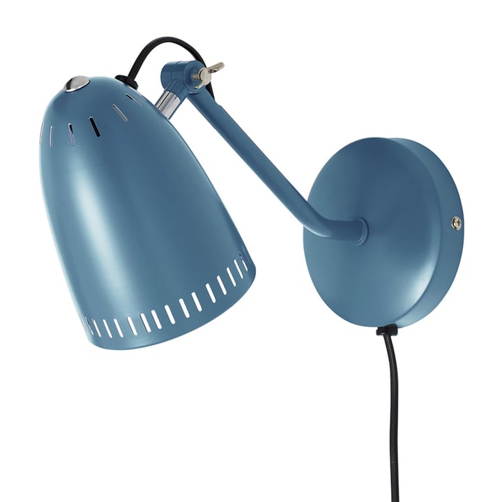 Dynamo wall lamp, matte smoke blue Superliving