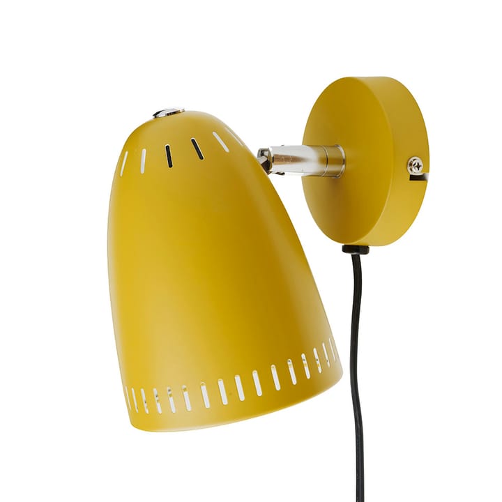 Dynamo wall lamp short arm, matte mustard Superliving