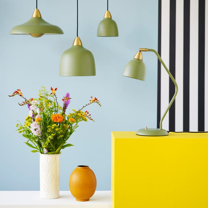 Mini urban pendant lamp, matte olive (green) Superliving