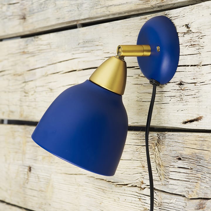 Urban vägglampa kort arm, Dark blue Superliving