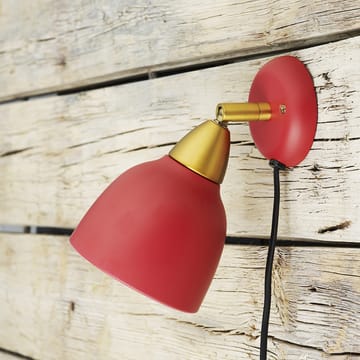 Urban vägglampa kort arm - Raspberry red - Superliving