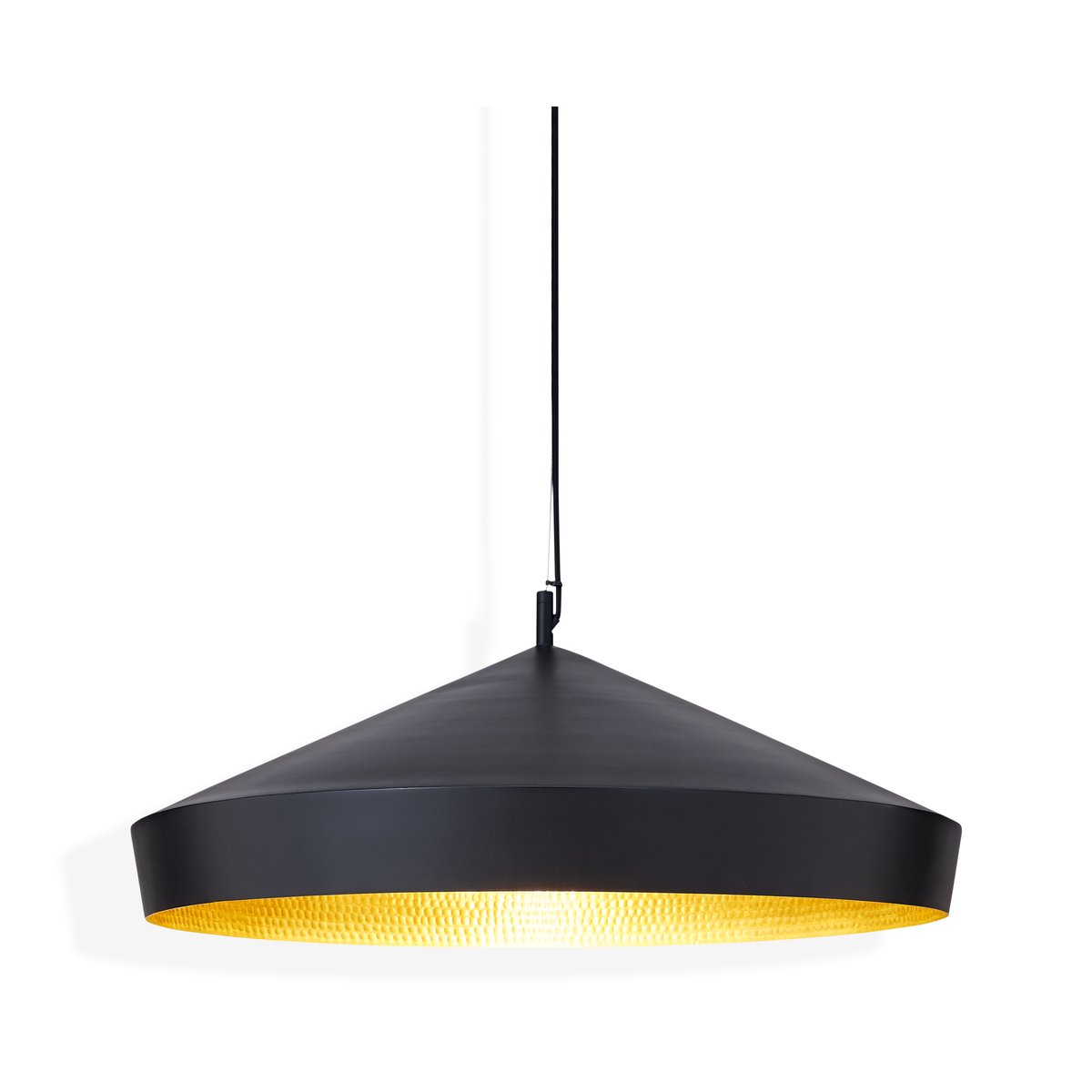 Tom Dixon Beat Flat pendant LED Ø56,5 cm Black