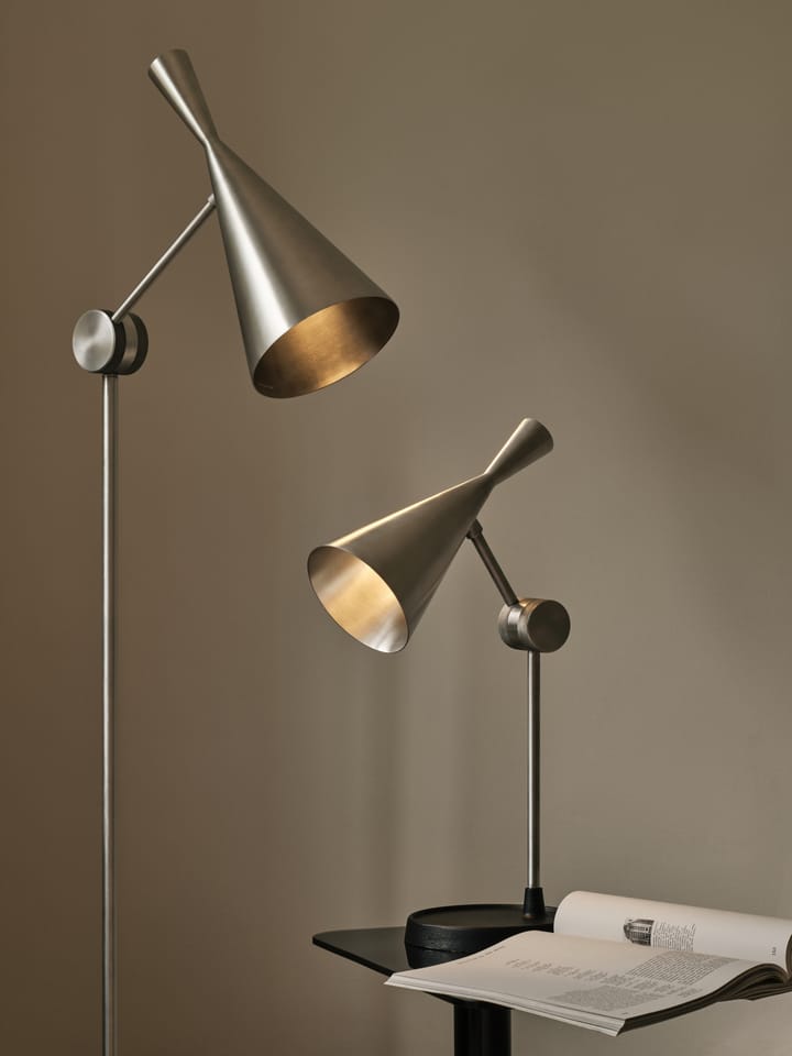 Beat floor lamp LED 157 cm, Unbeaten aluminium Tom Dixon