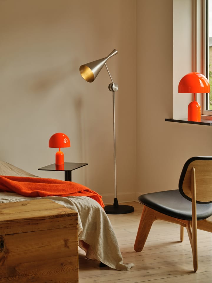 Beat floor lamp LED 157 cm, Unbeaten aluminium Tom Dixon