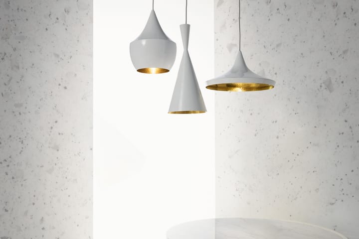 Beat Tall pendant, White Tom Dixon