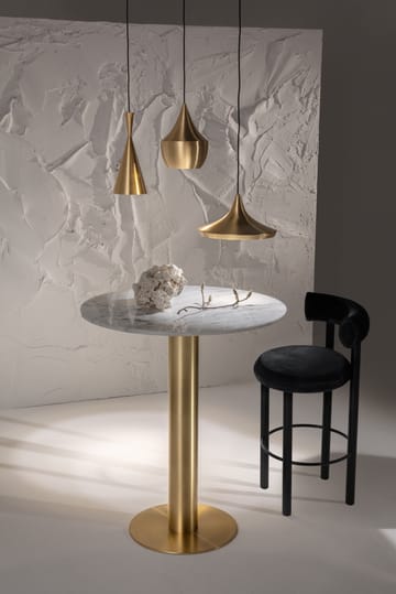 Beat Wide pendant LED Ø36 cm - Brass - Tom Dixon