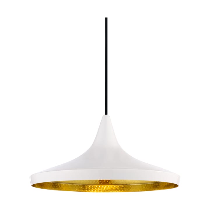 Beat Wide pendant LED Ø36 cm - White - Tom Dixon