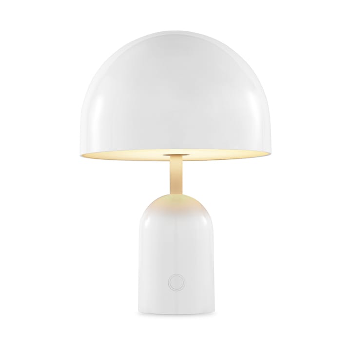 Bell Portable LED table lamp 28 cm, White Tom Dixon