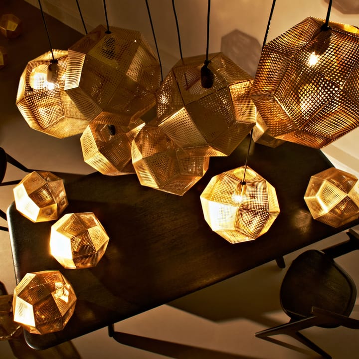 Etch ceiling lamp 32 cm, Brass Tom Dixon