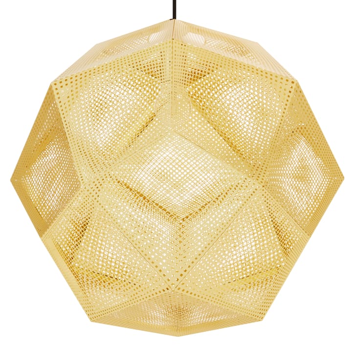 Etch ceiling lamp 50 cm, Brass Tom Dixon