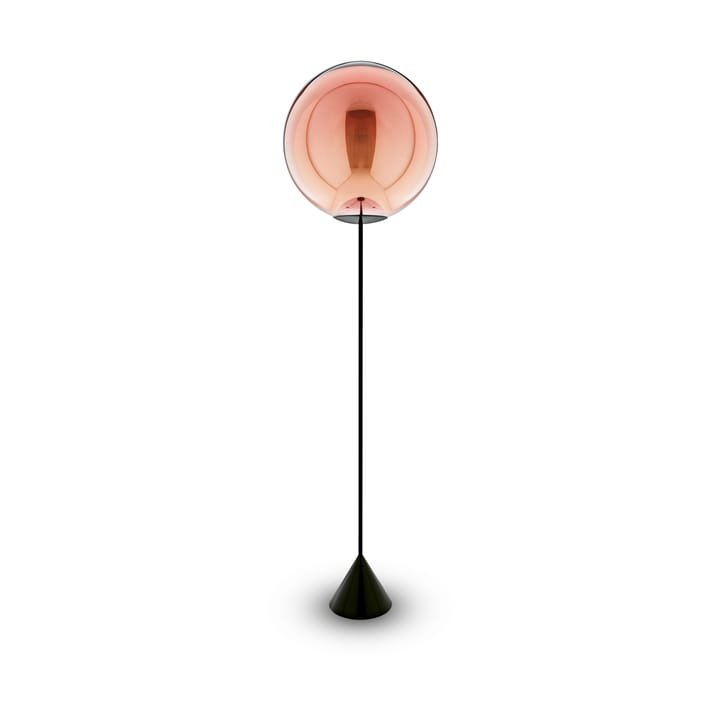 Globe Cone slim floor lamp LED 180 cm - Copper - Tom Dixon