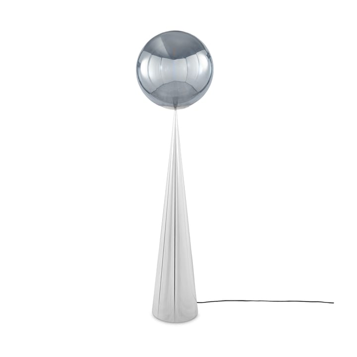 Globe fat floor lamp LED 175,5 cm - Silver-silver - Tom Dixon