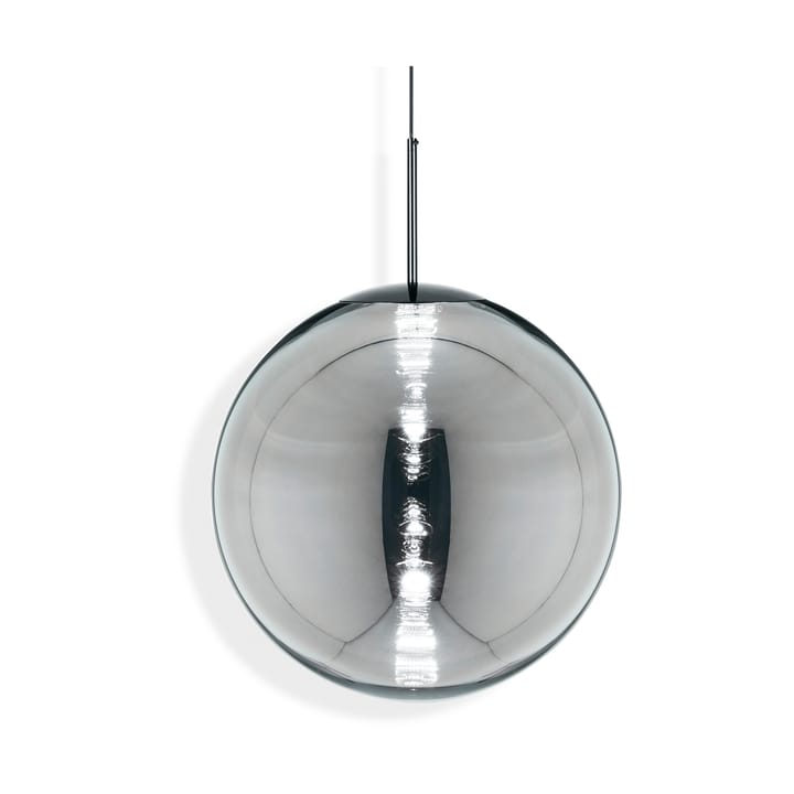 Globe fat floor lamp LED 175,5 cm - Silver - Tom Dixon