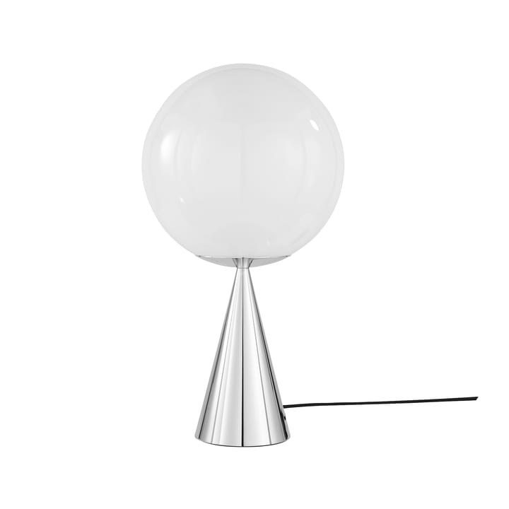 Globe fat table lamp LED 46,5 cm - Opal-silver - Tom Dixon