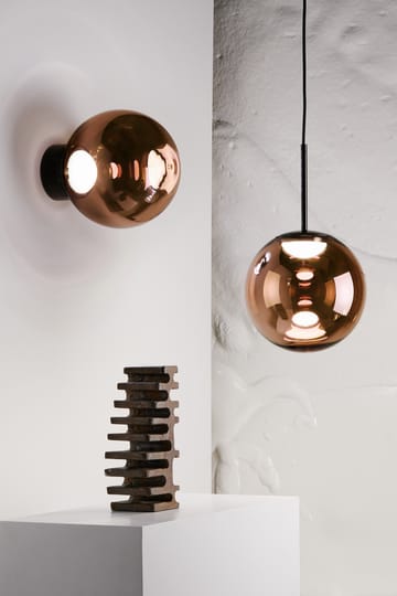 Globe Surface wall lamp LED 29 cm - Copper - Tom Dixon