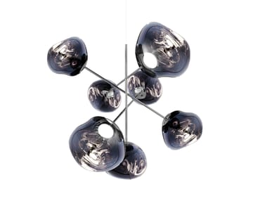 Melt Chandelier large LED 196 cm - Smoke - Tom Dixon