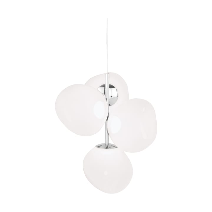 Melt Chandelier mini kronleuchter LED 63,4 cm - Opal-silver - Tom Dixon